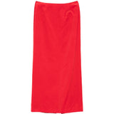 Gonna lunga con bottoni in rosso Blazé Milano - donna 