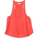 Top con scollo a u in rosso Blazé milano - donna 