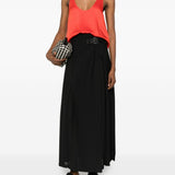 Top con scollo a u in rosso Blazé milano - donna 