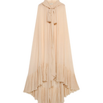 Top lungo con cappuccio in beige Blumarine - donna 