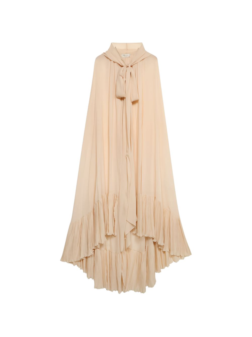 Top lungo con cappuccio in beige Blumarine - donna 