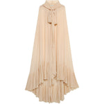 Top lungo con cappuccio in beige Blumarine - donna 