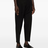 Pantaloni a pieghe con piega stirata in nero Briglia 1949 - uomo 