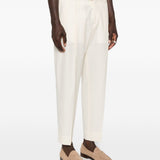Pantaloni affusolati con pieghe in beige Briglia 1949 - uomo 