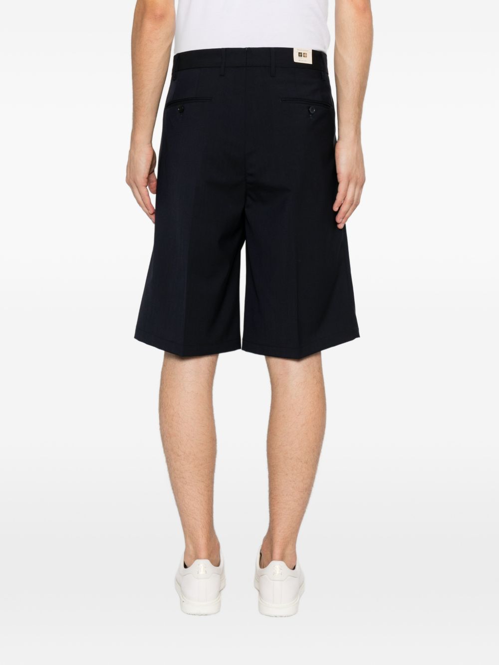 Pantaloncini con bottoni a pieghe in blu Briglia 1949 - uomo 