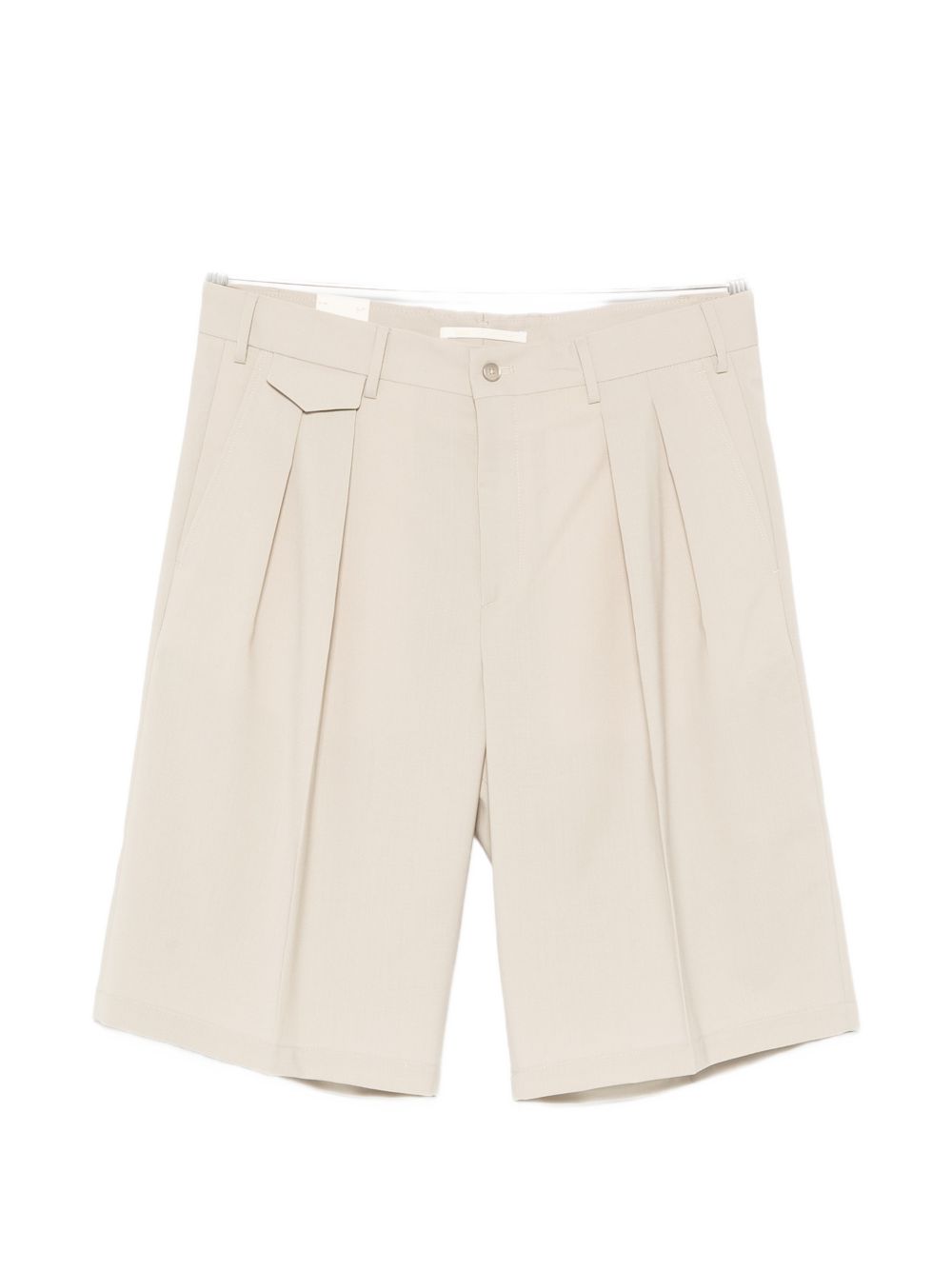 Pantaloncini Bedfords a pieghe con taschino portamonete in verde Briglia 1949 - uomo 