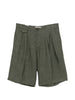 Pantaloncini con dettagli a pieghe in grigio Briglia 1949 - uomo