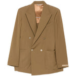 Blazer doppio petto con taschino in marrone Briglia 1949 - donna 
