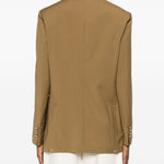 Blazer doppio petto con taschino in marrone Briglia 1949 - donna 