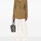 Blazer doppio petto con taschino in marrone Briglia 1949 - donna 