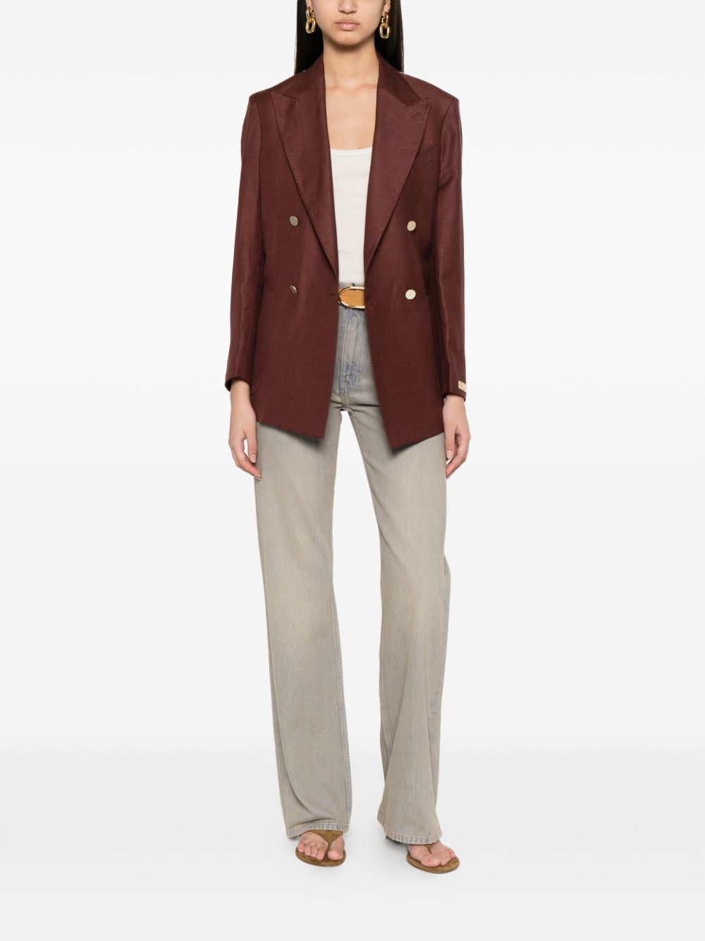 Blzer doppiopetto in bordeaux Briglia 1949 - donna 