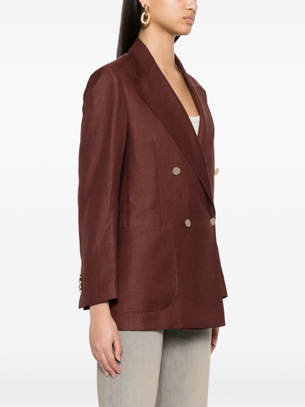 Blzer doppiopetto in bordeaux Briglia 1949 - donna 