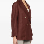 Blzer doppiopetto in bordeaux Briglia 1949 - donna 