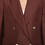 Blzer doppiopetto in bordeaux Briglia 1949 - donna 