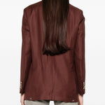 Blzer doppiopetto in bordeaux Briglia 1949 - donna 