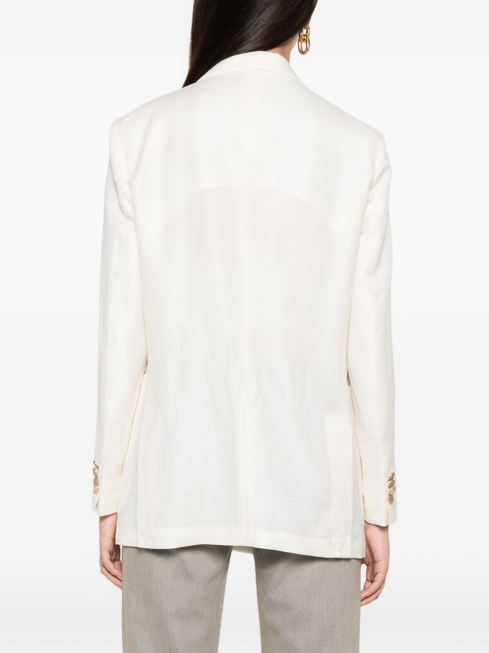 Blzer doppiopetto in bianco Briglia 1949 - donna 