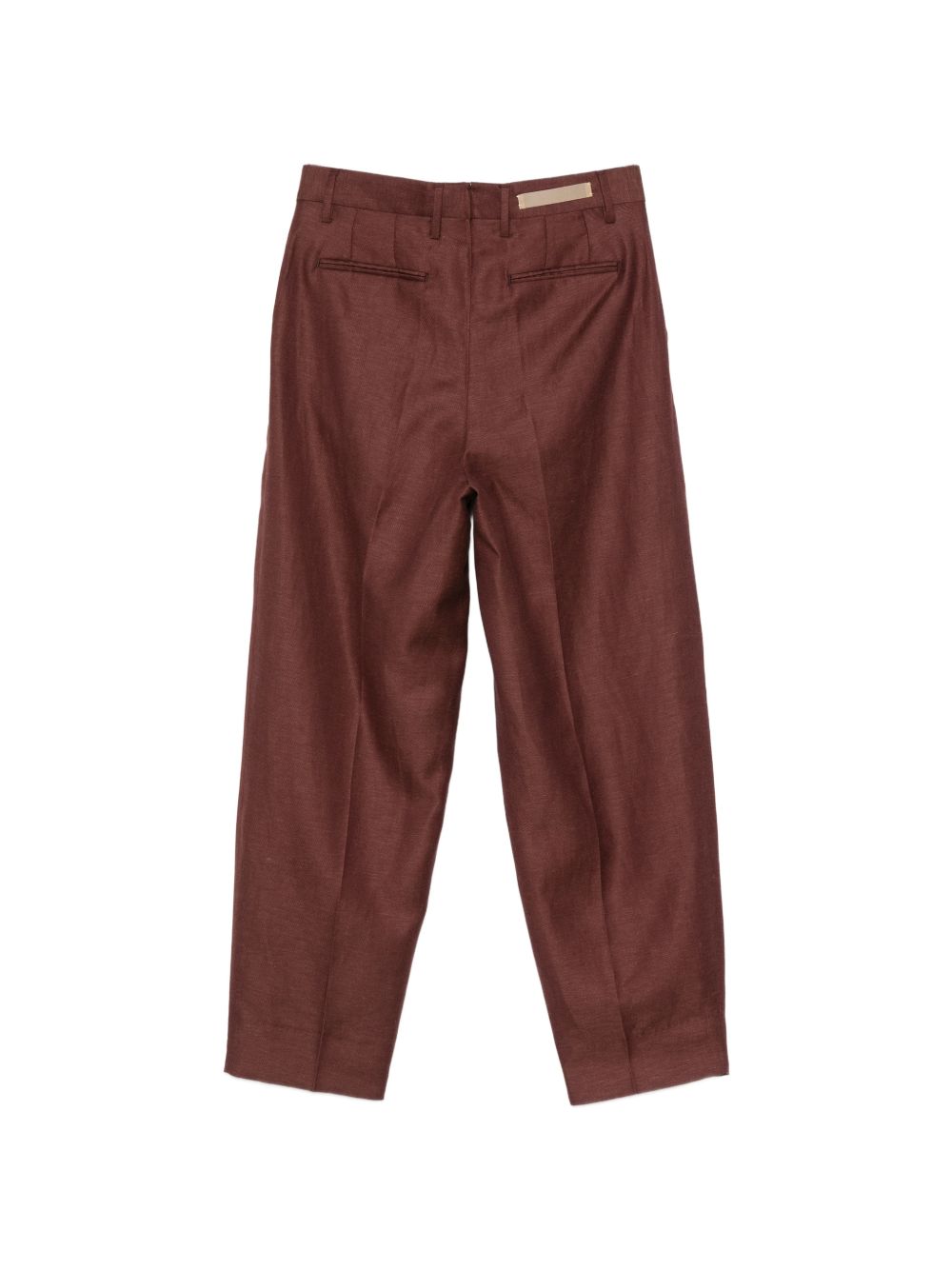 Pantaloni Charlotte con passanti per cintura in marrone Birkenstock x sftm - donna 