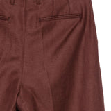 Pantaloni Charlotte con passanti per cintura in marrone Birkenstock x sftm - donna 