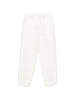 Charlotte trousers with belt loops in white Birkenstock x sftm - women