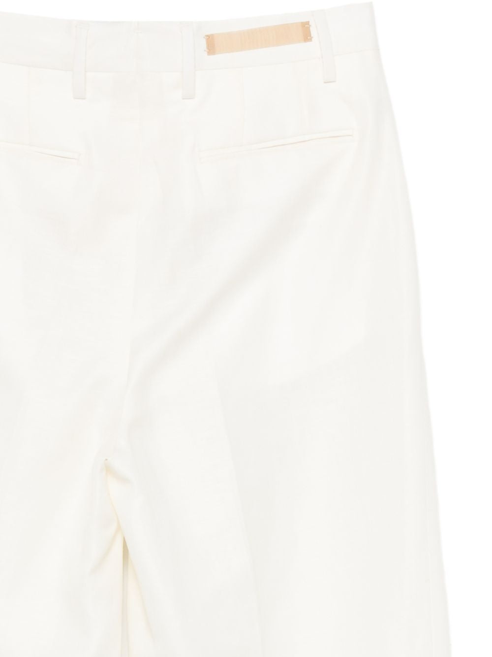 Pantaloni Charlotte con passanti per cintura in bianco Birkenstock x sftm - donna 