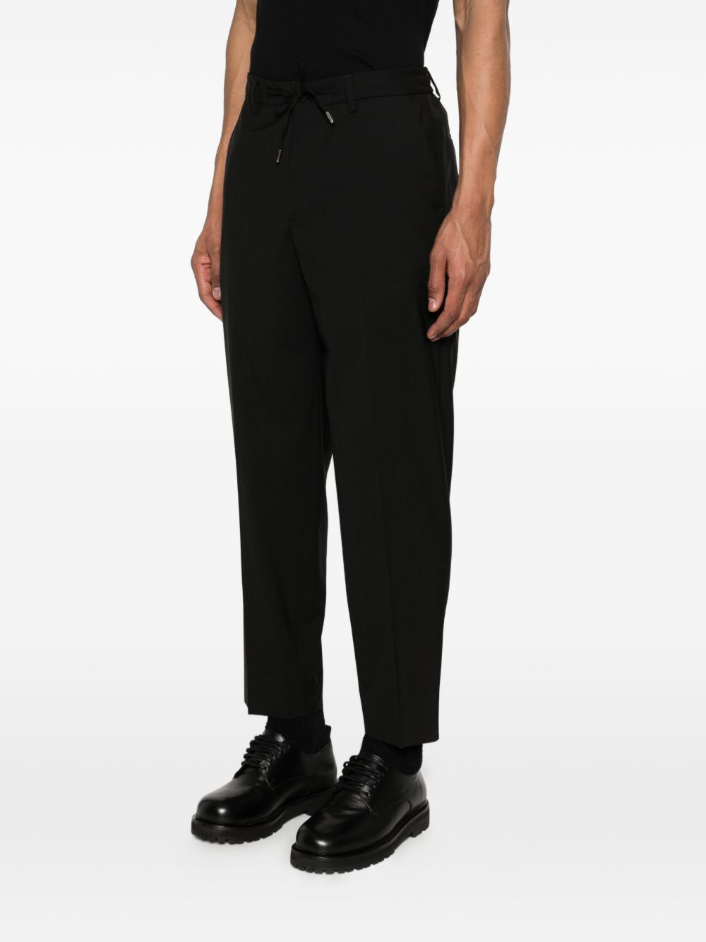 Pantaloni con gamba affusolata in nero Briglia 1949 - uomo 