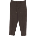 Pantaloni con coulisse covents in marrone Briglia 1949 - uomo 