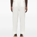 Pantaloni corti con coulisse in vita in bianco Briglia 1949 - uomo 