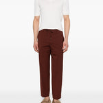 Pantaloni con coulisse covents in marrone Briglia 1949 - uomo 