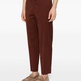 Pantaloni con coulisse covents in marrone Briglia 1949 - uomo 