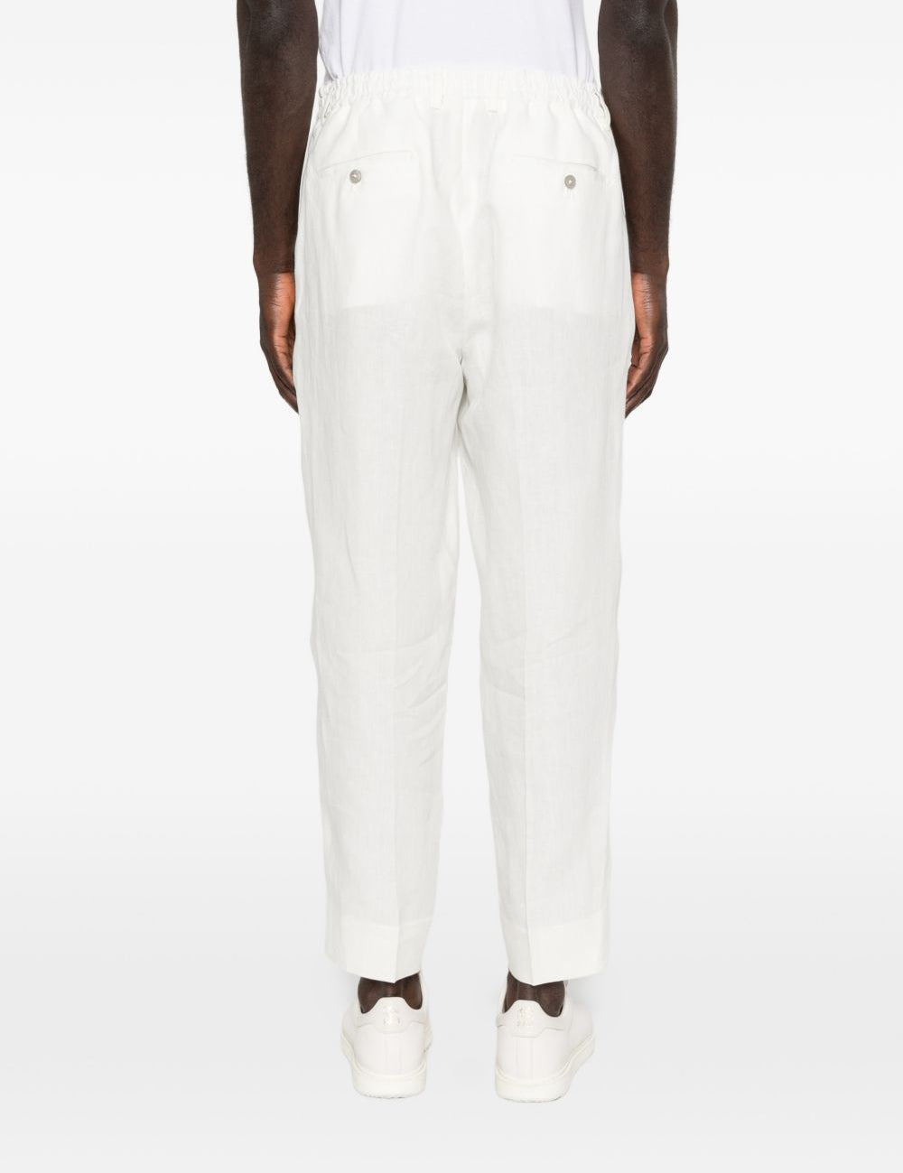 Pantaloni con coulisse Covent in bianco Briglia 1949 - uomo 