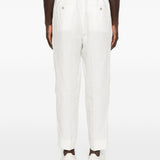 Pantaloni con coulisse Covent in bianco Briglia 1949 - uomo 