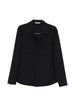 Briglia 1949 men's black John shirt-jacket with chest pocket