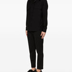 Giacca-camicia con tasca sul petto john in nero Briglia 1949 - uomo 