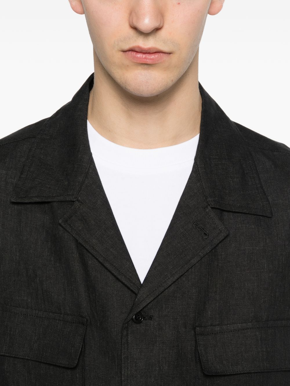 Giacca-camicia John in grigio Briglia 1949 - uomo 