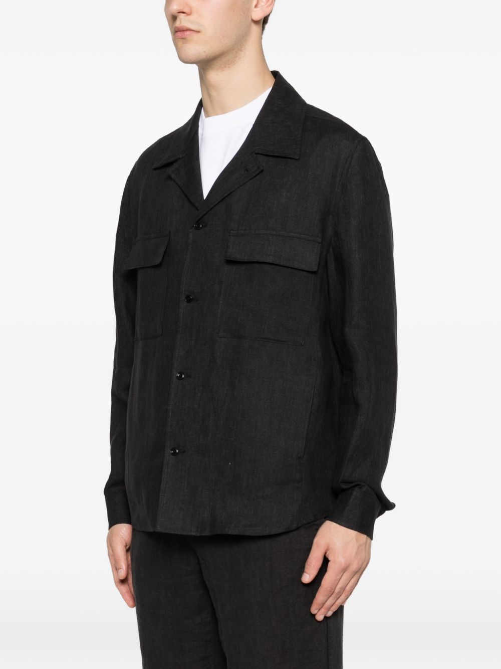 Giacca-camicia John in grigio Briglia 1949 - uomo 