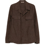 Giacca-camicia John in marrone Briglia 1949 - uomo 