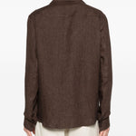 Giacca-camicia John in marrone Briglia 1949 - uomo 