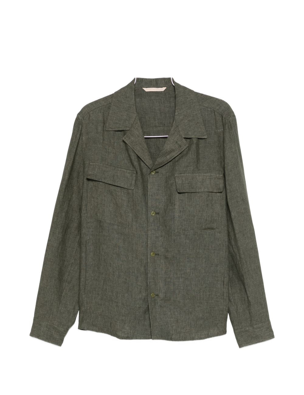Giacca camicia john con tasca con patta in verde Briglia 1949 - uomo 