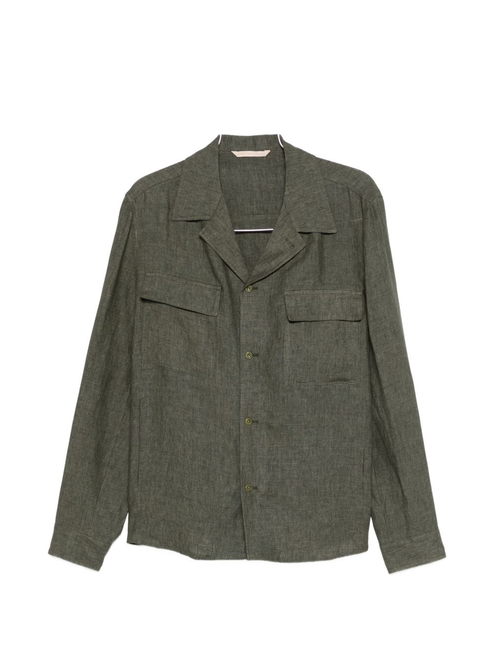 Giacca camicia john con tasca con patta in verde Briglia 1949 - uomo 