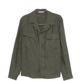 Giacca camicia john con tasca con patta in verde Briglia 1949 - uomo 