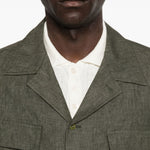 Giacca camicia john con tasca con patta in verde Briglia 1949 - uomo 