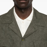 Giacca camicia john con tasca con patta in verde Briglia 1949 - uomo 