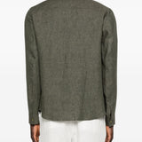 Giacca camicia john con tasca con patta in verde Briglia 1949 - uomo 