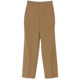 Pantaloni con pieghe stirate in marrone Briglia 1949 - donna 