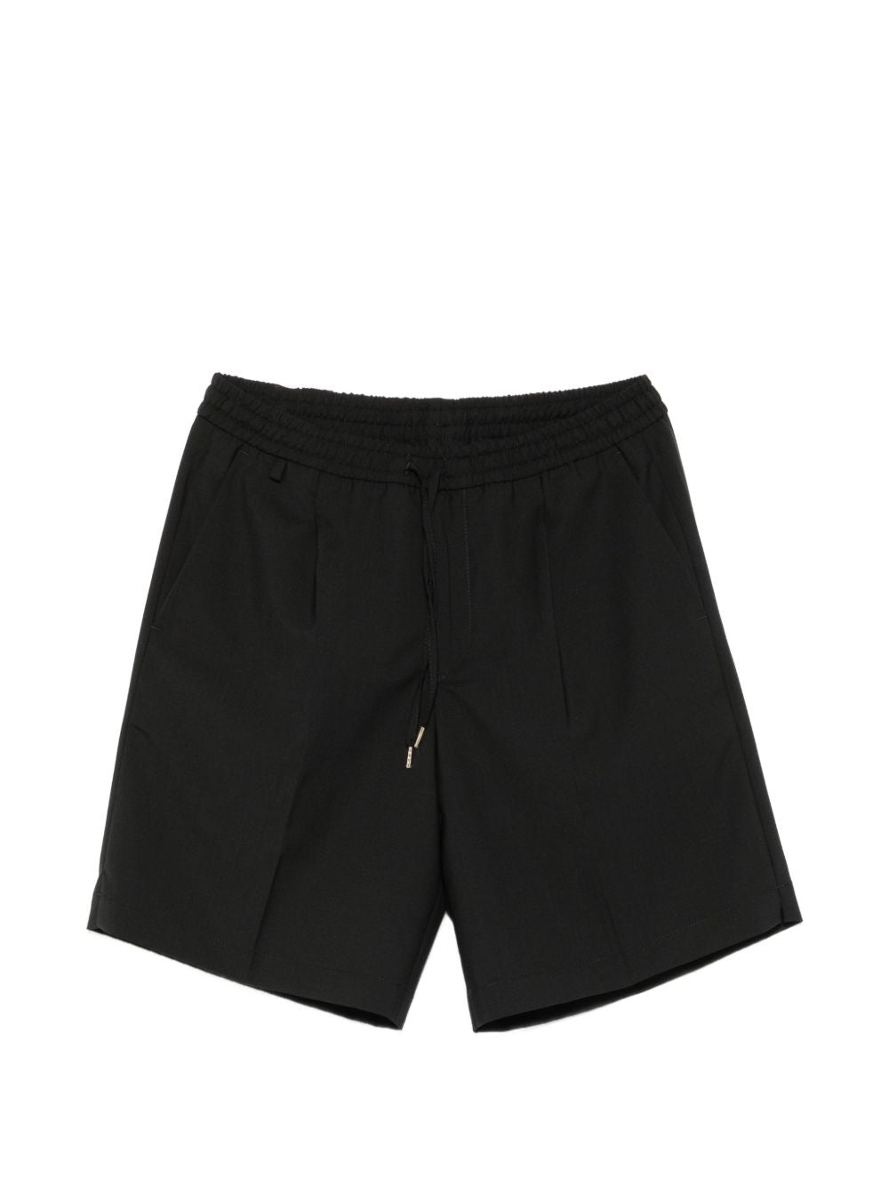 Pantaloncini con coulisse e pieghe in nero Briglia 1949 - uomo 