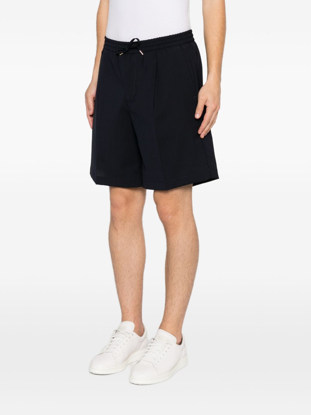 Pantaloncini con coulisse e pieghe in blu Briglia 1949 - uomo 