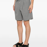 Pantaloncini con coulisse e pieghe in grigio Briglia 1949 - uomo 