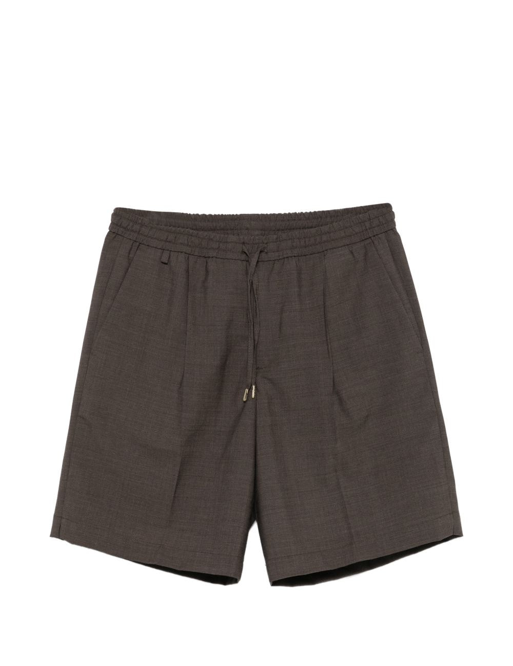 Pantaloncini con coulisse e pieghe in marrone Briglia 1949 - uomo 