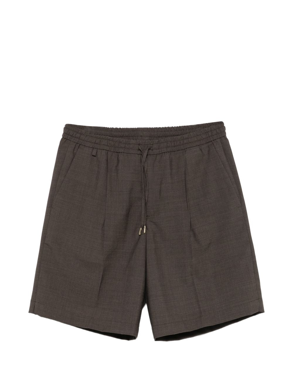 Pantaloncini con coulisse e pieghe in marrone Briglia 1949 - uomo 