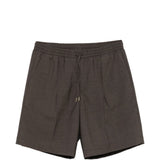 Pantaloncini con coulisse e pieghe in marrone Briglia 1949 - uomo 